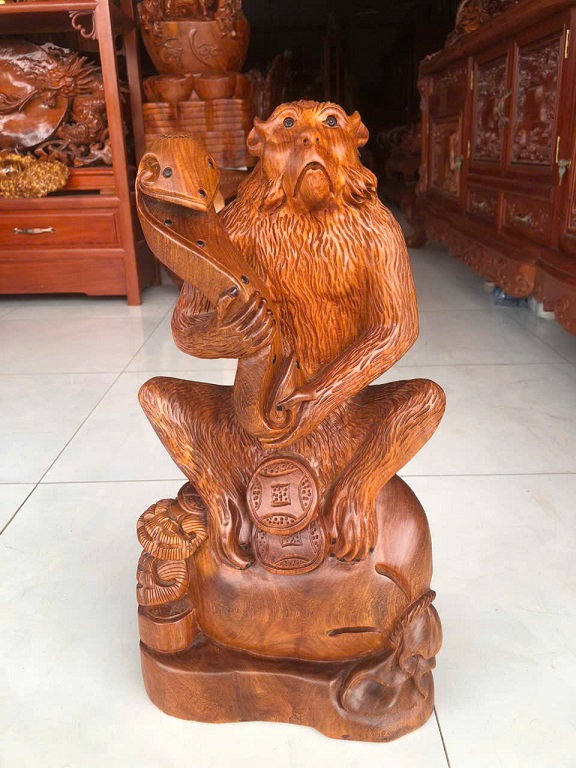 Khỉ tài lộc như ý 01 